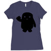 adipose dr who Ladies Fitted T-Shirt