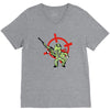 tortue tueuse de mario bros V-Neck Tee