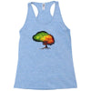 time leaves Racerback Tank