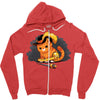 puss in boot Zipper Hoodie