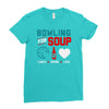marvelous bowling for soup lunch drunk love Ladies Fitted T-Shirt