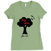 STAY ALIVE FOR ME Ladies Fitted T-Shirt