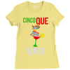cinco que mayo Ladies Fitted T-Shirt