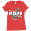 We Have This Hope As An Anchor For The Soul Ladies Fitted T-Shirt