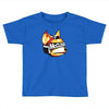 halftone fox (regular) Toddler T-shirt