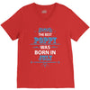 The Best Poppy Was Born In July V-Neck Tee