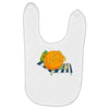 orange juice Baby Bibs