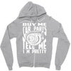 buy me car parts and tell me i'm pretty mechanic turbo nfs fan Zipper Hoodie