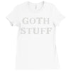 goth stuff Ladies Fitted T-Shirt