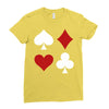 Casino Signs Ladies Fitted T-Shirt