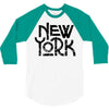 new york 2 3/4 Sleeve Shirt