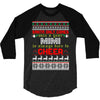 santa only comes once a year mimi is always here to cheer 3/4 Sleeve Shirt