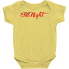 one night Baby Bodysuit