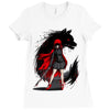 red revenge Ladies Fitted T-Shirt