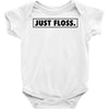 just floss border Baby Bodysuit