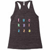 fuck pizza Racerback Tank