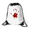 TAKE MY HAND Drawstring Bags