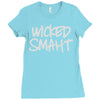 wicked smart smaht Ladies Fitted T-Shirt