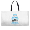 The Best Poppy Was Born In August Weekender Totes