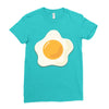 Egg Ladies Fitted T-Shirt