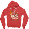 the dude abides Zipper Hoodie