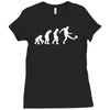 football evolution Ladies Fitted T-Shirt