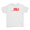 ammo expensive no warning shot funny nra rifle pistol shoot shooting t Youth Tee