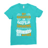 My Daughter Is Super Awesome Her Mother Ladies Fitted T-Shirt