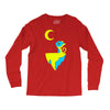 moon cat Long Sleeve Shirts