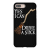 yes i can drive stick iPhone 8 Plus