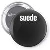 suede new Pin-back button