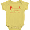 for a moment there you bored me to death Baby Onesie