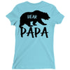 Papa Bear Ladies Fitted T-Shirt