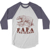 papa the strong 3/4 Sleeve Shirt