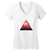 Triangle Women's V-Neck T-Shirt