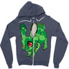 zombunnie Zipper Hoodie