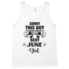 sorry this guy is already taken by a super sexy  june girl Tank Top