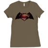 dawn of justice Ladies Fitted T-Shirt