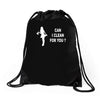 can i clean for you Drawstring Bags