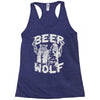 wolf beer Racerback Tank