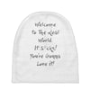 welcome to real world Baby Beanies