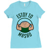 to masao Ladies Fitted T-Shirt