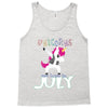 july born unicorns Tank Top