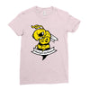 mind your own beeswax Ladies Fitted T-Shirt