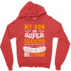 My Son Is Super Awesome His Stepdad Zipper Hoodie