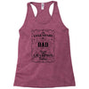 The Legendary Dad World Champion Father Racerback Tank