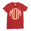 mom 2 Ladies Fitted T-Shirt