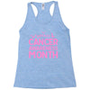 breast cancer awareness month Racerback Tank