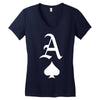 ace of spades (2) Women's V-Neck T-Shirt