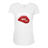 latina power bite Maternity Scoop Neck T-shirt